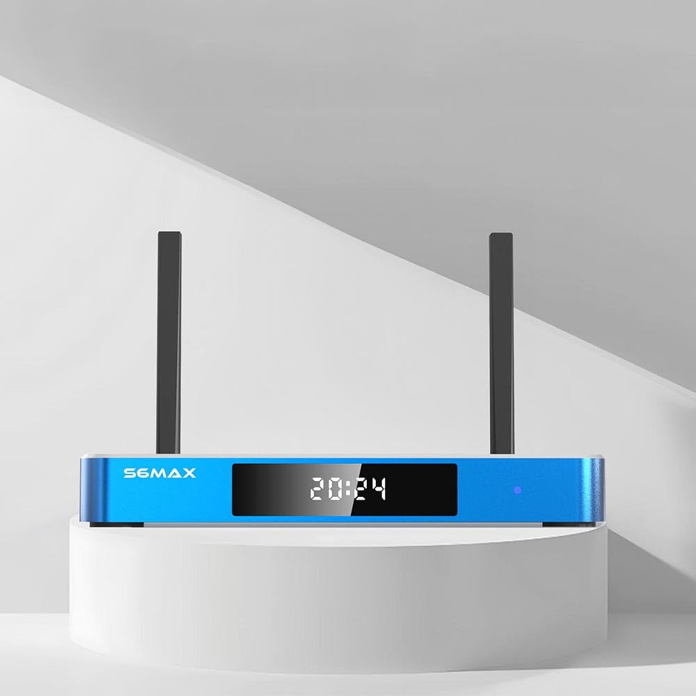 2025 Version 6K HDR Streaming Media Player - Watch Movies, TV Shows & Sports with Voice Remote | Perfect for Home Theater & Entertainment Systems