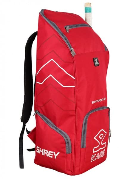 Kare Duffle Bag - Waterproof Travel Duffel with Shoulder Strap, Lightweight Gym Bag for Men & Women (Red) - Perfect for Workout, Travel, and Weekend Getaways