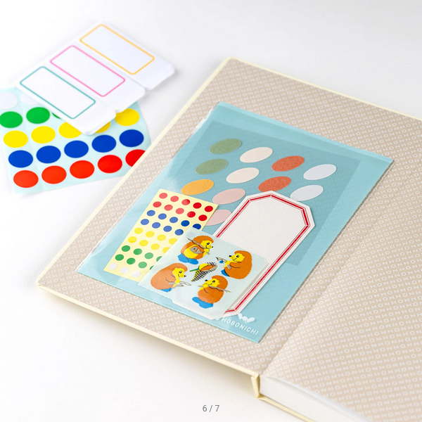 Hobonichi 2025 Planner Accessories - Pocket Card, Ticket & Postcard Size Add-Ons for Journaling, Scrapbooking & Travel Planning