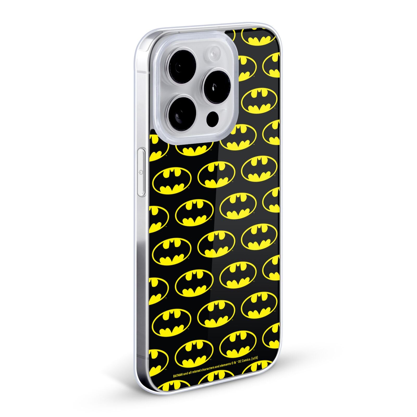 Official Batman DC Comics Soft Gel Case for Apple iPhone 13 Pro Max - Licensed Superhero Design with Premium Protection | Perfect for Fans, Cosplay & Everyday Use