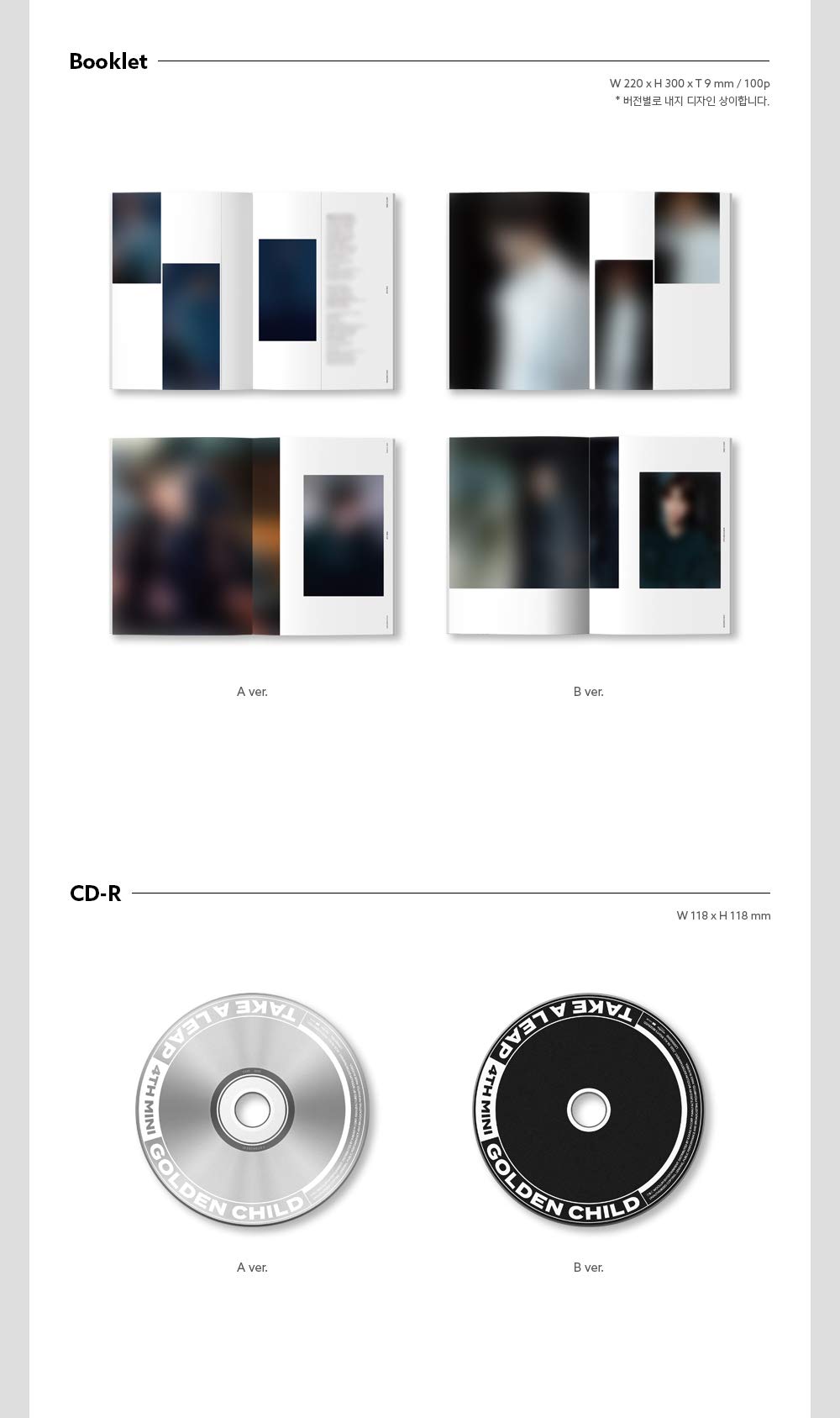 Golden Child - Take A Leap (4th Mini Album) CD + Folded Poster (Version A) | K-Pop Music Collection, Gift for Fans, Perfect for Parties & K-Pop Enthusiasts