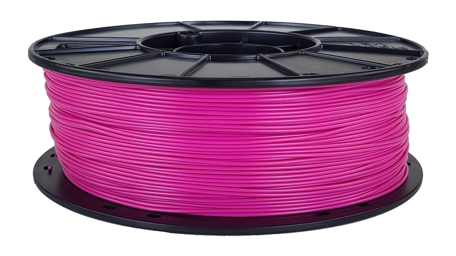 Premium 3D-Fuel Standard PLA+ Filament 1.75mm for 3D Printers | High Precision +/-0.02mm | 4kg Spool (Island Fuschia) | Made in USA | Ideal for Prototyping, DIY Projects & Creative Designs