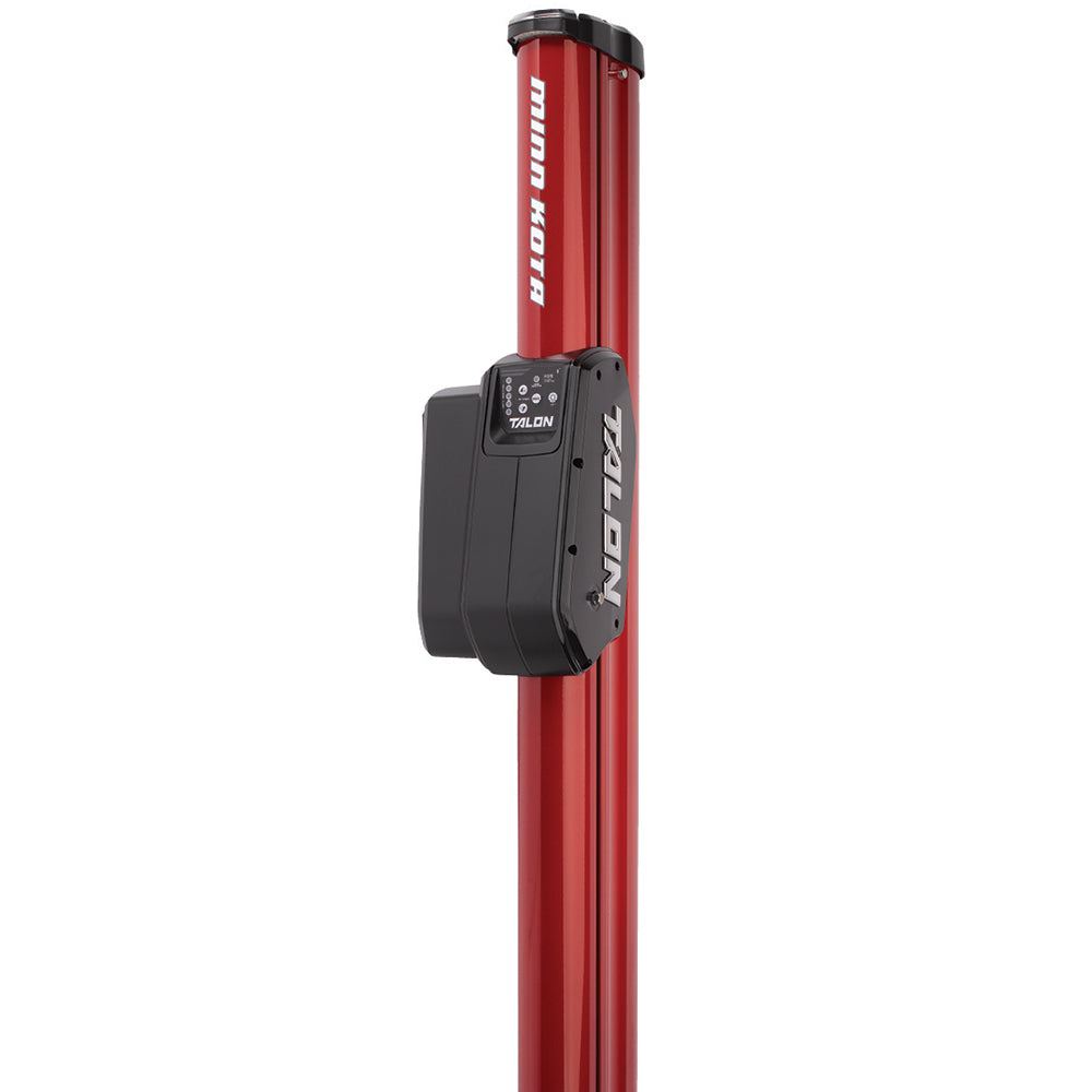 Minn Kota Talon BT 12' Shallow Water Anchor with Bluetooth - Red | Heavy Duty Boat Anchoring System for Kayaks, Fishing Boats & Bass Boats | Perfect for Shallow Waters, Lakes & Rivers