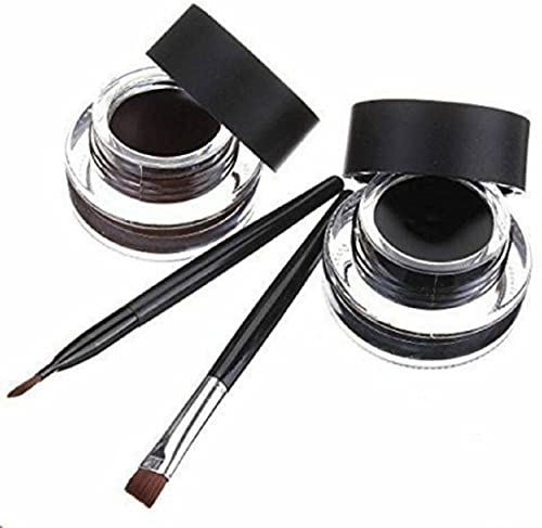 Long Lasting Waterproof Gel Eyeliner - Smudge Proof & 24HR Wear - Perfect for Swimming, Gym & Everyday Makeup