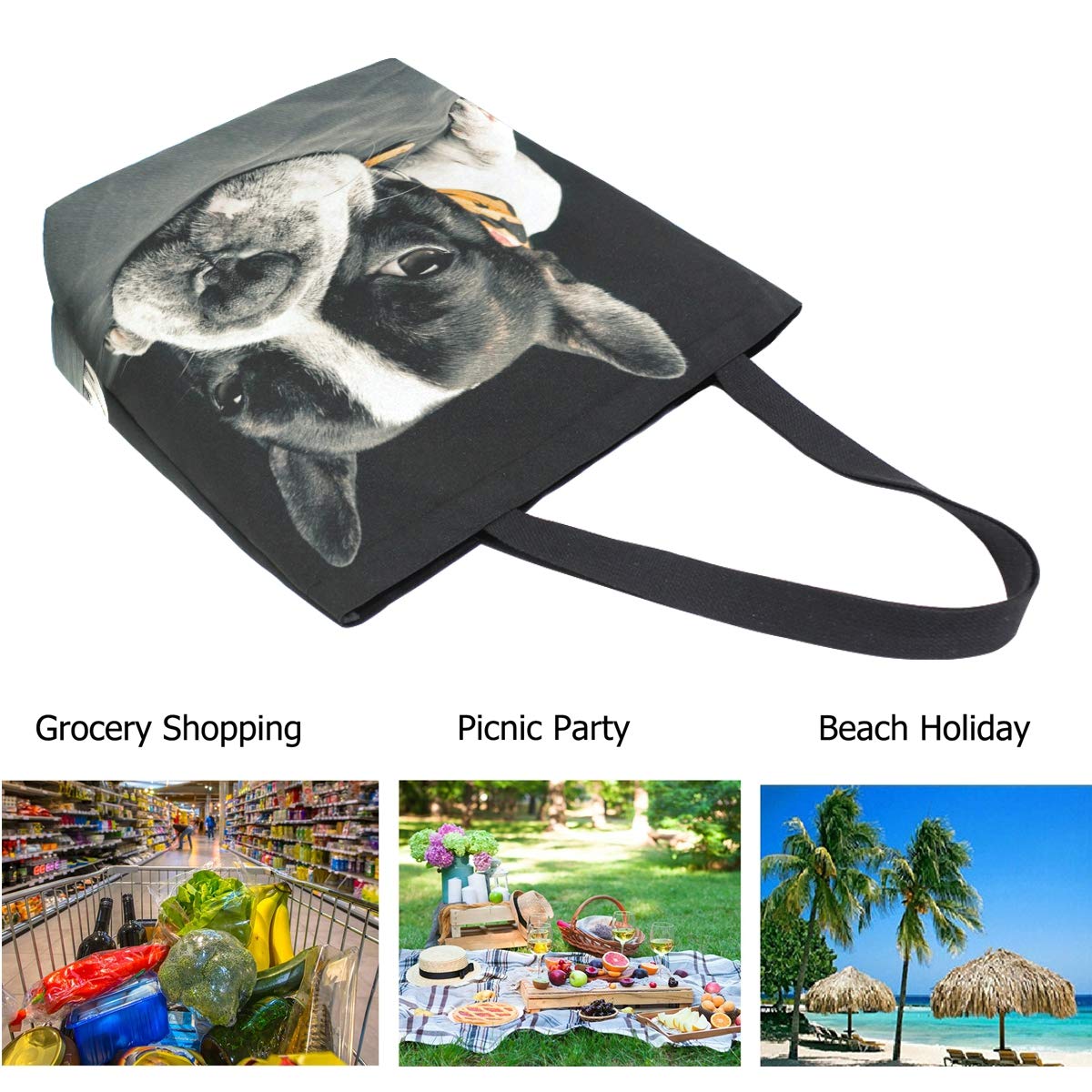 Stylish Printed Extra Large Tote Bag for Women - Spacious Shoulder Bag for Beach, Travel, Gym, Grocery Shopping & Daily Use | Durable & Fashionable Carryall for Work, School & Weekend Outings
