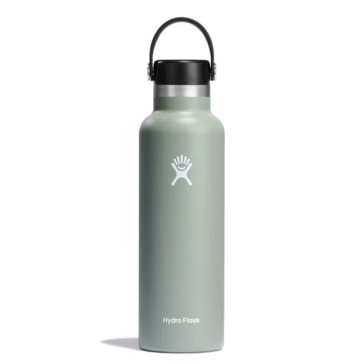 Hydro Flask 24 oz Standard Mouth Insulated Water Bottle - Stainless Steel Vacuum Insulation for Hot & Cold Drinks - Perfect for Hiking, Camping, Gym & Everyday Use
