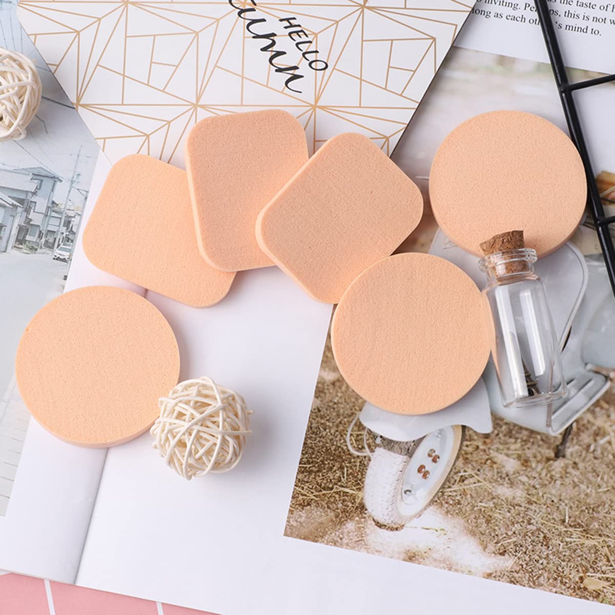 20 Pcs Makeup Sponges - Soft Beauty Blender for Liquid & Powder Foundation - Round & Square Cosmetic Puffs for Wet or Dry Use - Perfect for Flawless Makeup Application at Home or Professional Use