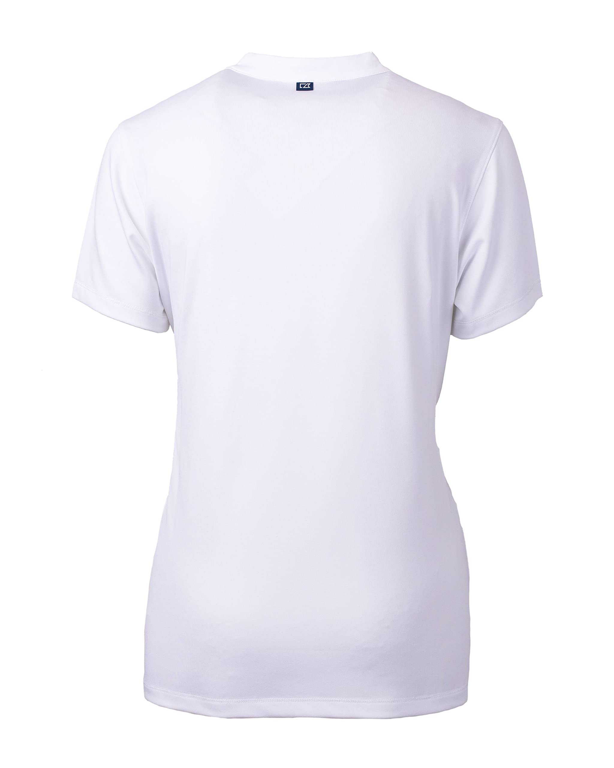 Cutter & Buck Forge Heathered Stretch Women's Blade Top - Comfortable Athletic Shirt for Golf, Tennis & Casual Wear