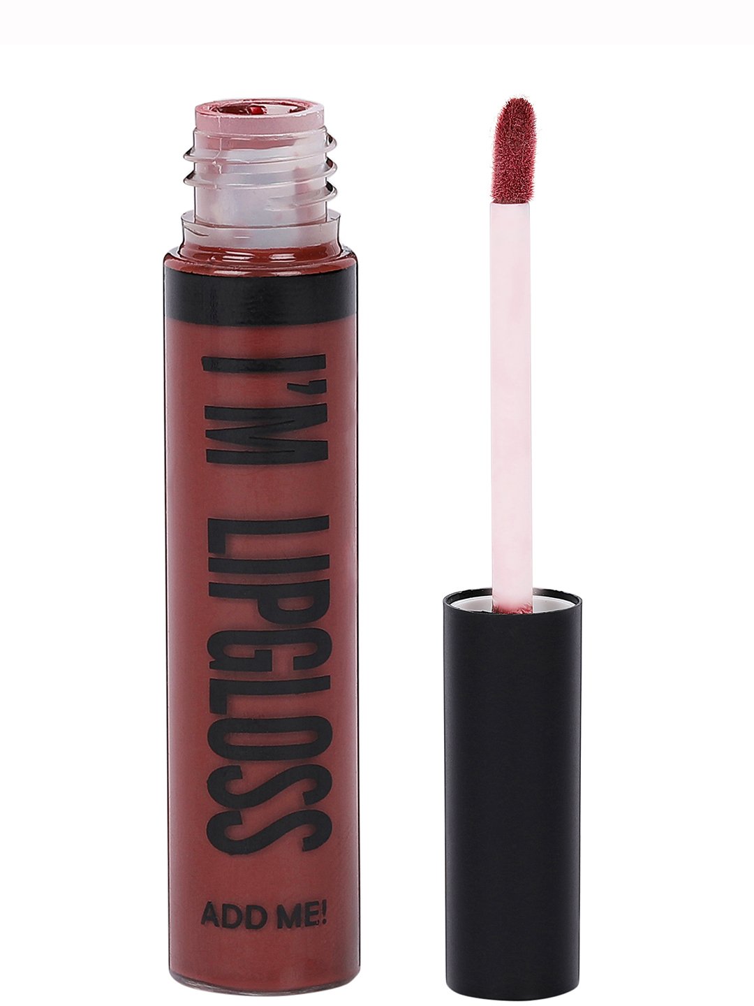 Make Up for Life Professional I'm Lip Gloss - 202 Coffee Brown, 8ml Hydrating & Shiny Lip Gloss for Daily Wear, Parties & Special Occasions