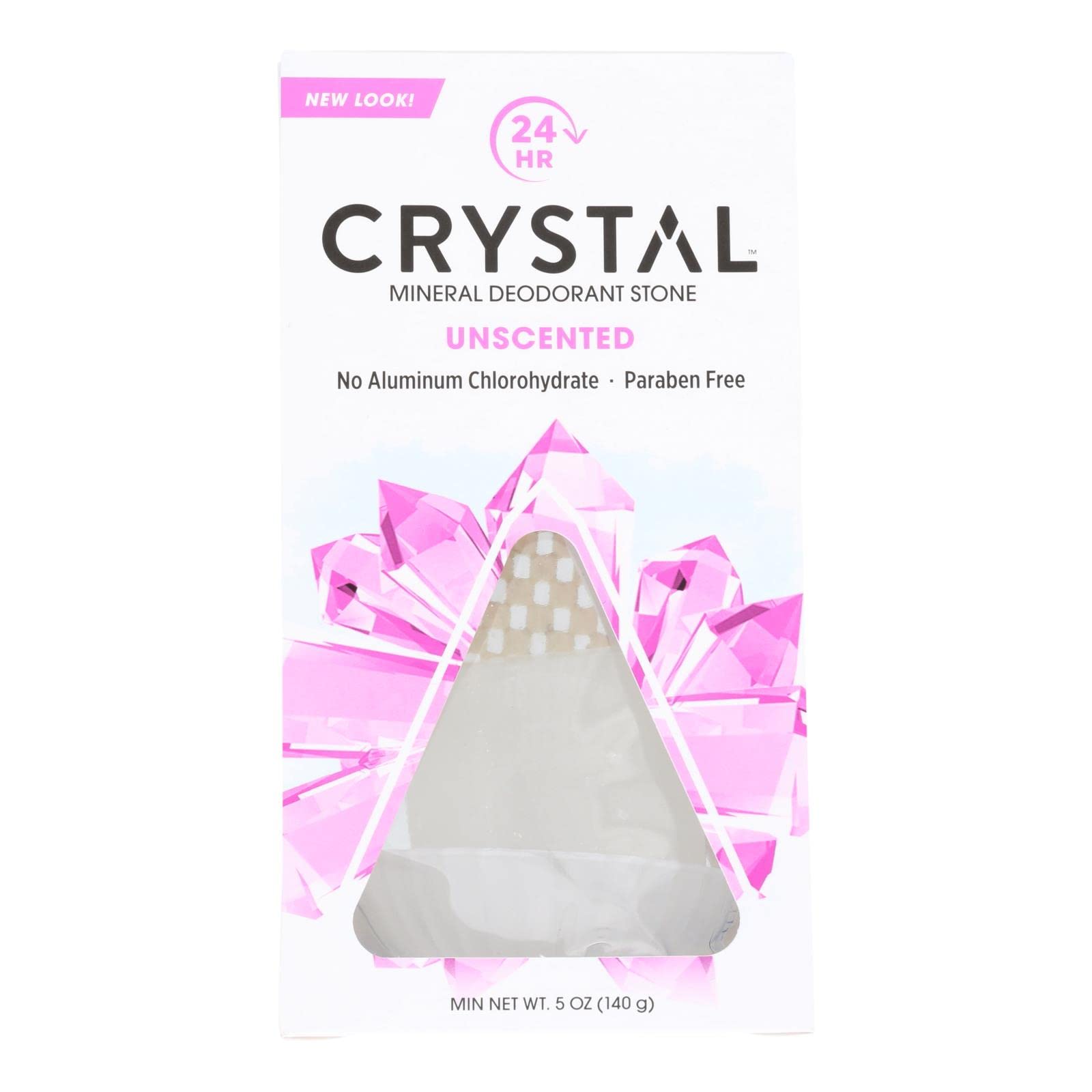 Natural Crystal Deodorant Stick - Crystl Body Rock Deodorant for Women & Men - Long-Lasting Odor Protection - Aluminum-Free & Vegan - Perfect for Travel, Gym & Daily Freshness