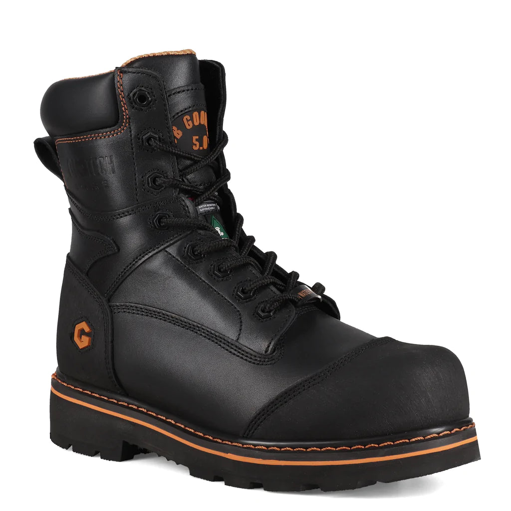 JB Goodhue Maxxum 5 & 8 Metal-Free CSA Certified Work Boots - Durable Safety Footwear for Construction, Industrial & Outdoor Work