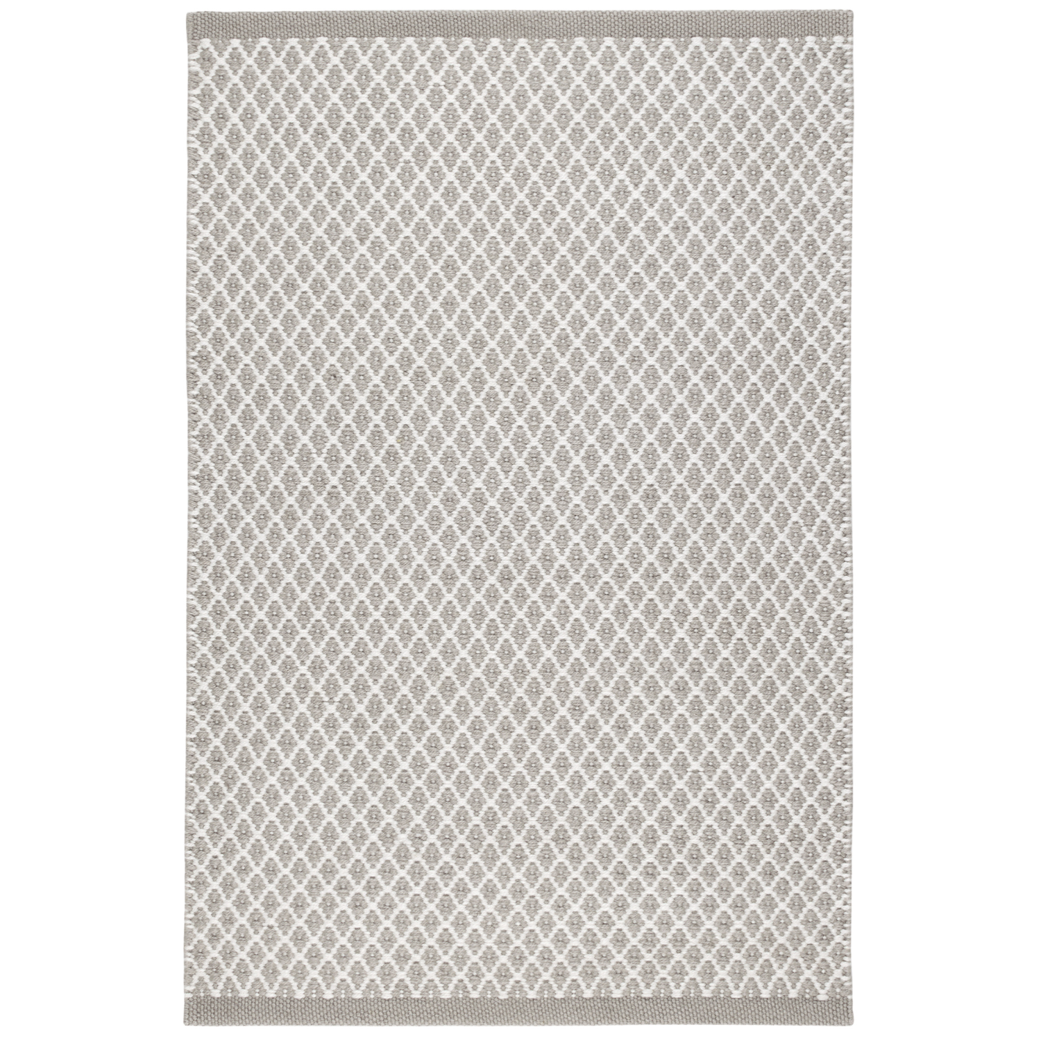 Dash & Albert Mainsail Handwoven Grey Indoor/Outdoor Rug - Water-Resistant & Durable for Patio, Deck, Living Room & Bedroom