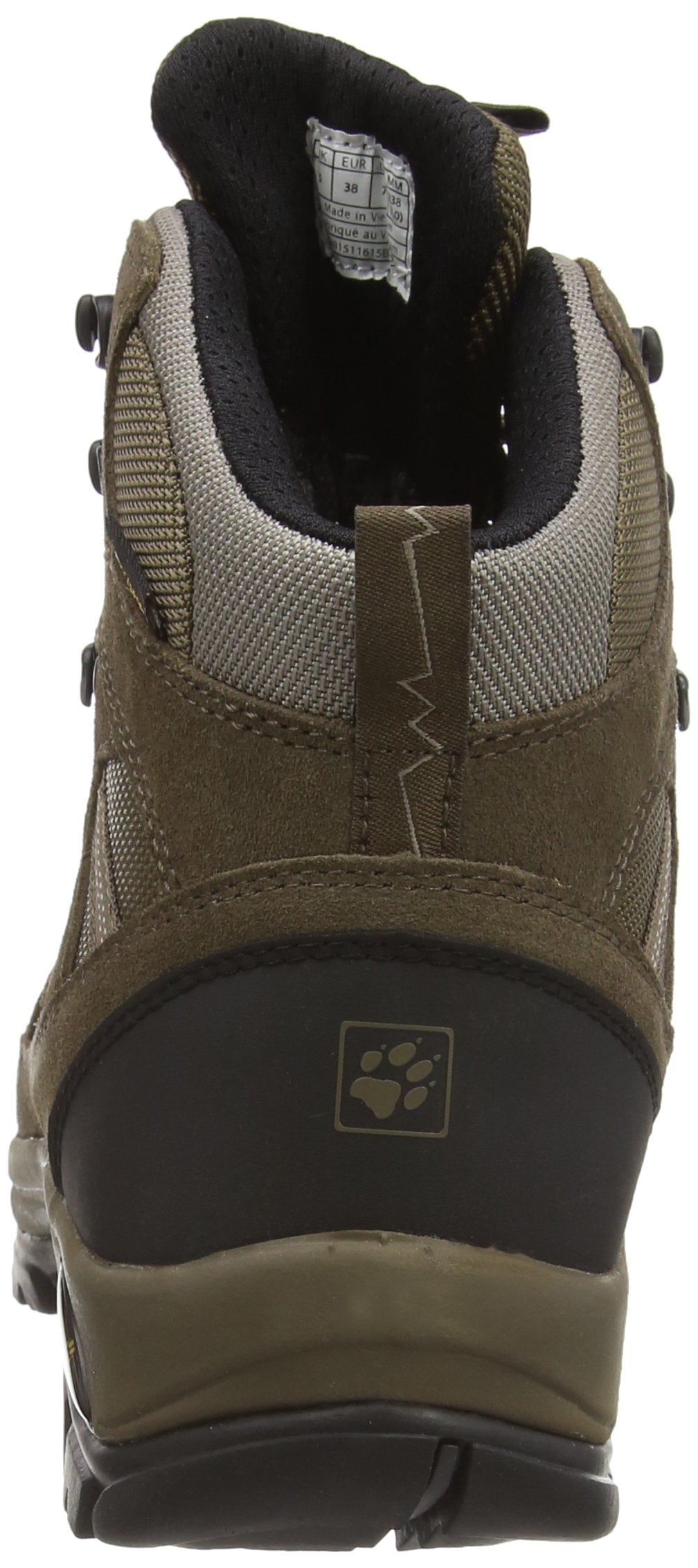 Jack Wolfskin Women's High Rise Hiking Shoes - Waterproof Lightweight Trail Running Shoes for Outdoor Adventures, Trekking & Mountain Climbing