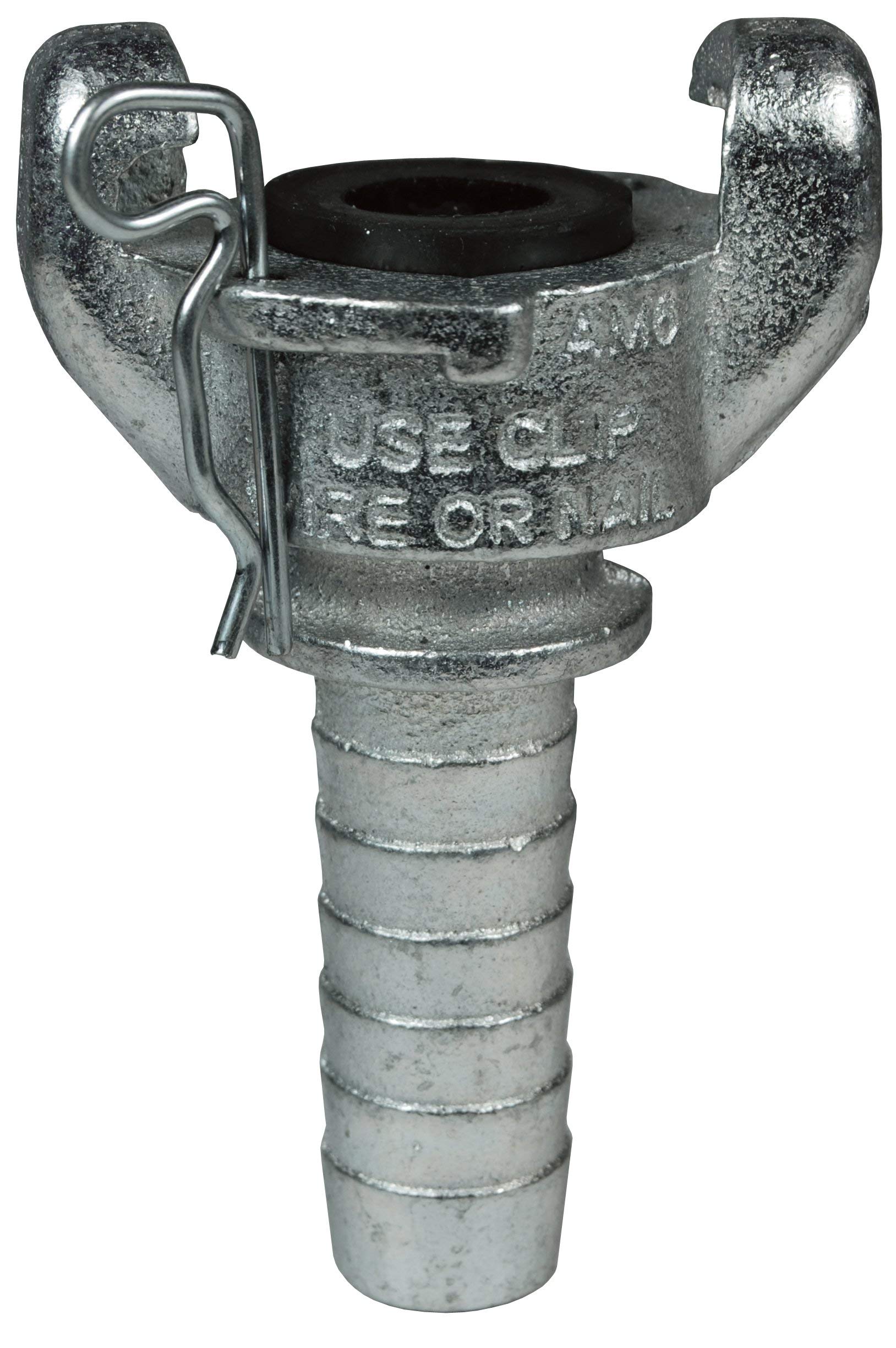 Dixon Air King AM11 Iron Air Hose Fitting - 2 Lug Universal Coupling with 1
