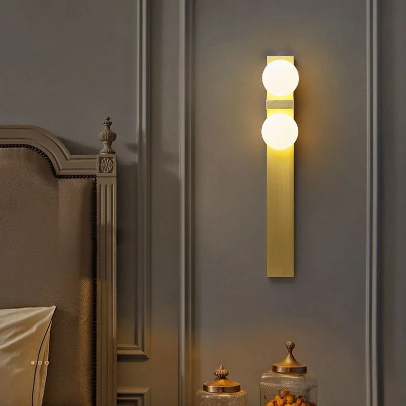 Elegant Alabaster Wall Lamp - Modern Sconce Lighting for Bedroom, Living Room & Hallway - Soft Ambient Light Fixture