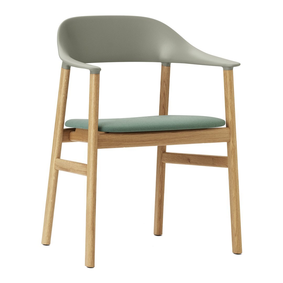 Herit Armchair - Upholstered Lounge Chair with Solid Wood Frame, Modern Accent Chair for Living Room, Bedroom & Office - Perfect for Relaxing, Reading & Home Decor