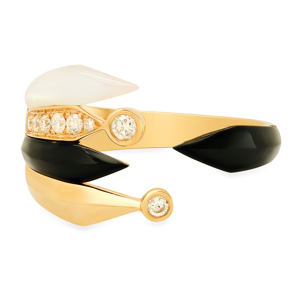 Elegant Small Wrap Ring for Women - Dainty Stackable Adjustable Finger Ring - Perfect for Everyday Wear, Gifts & Special Occasions