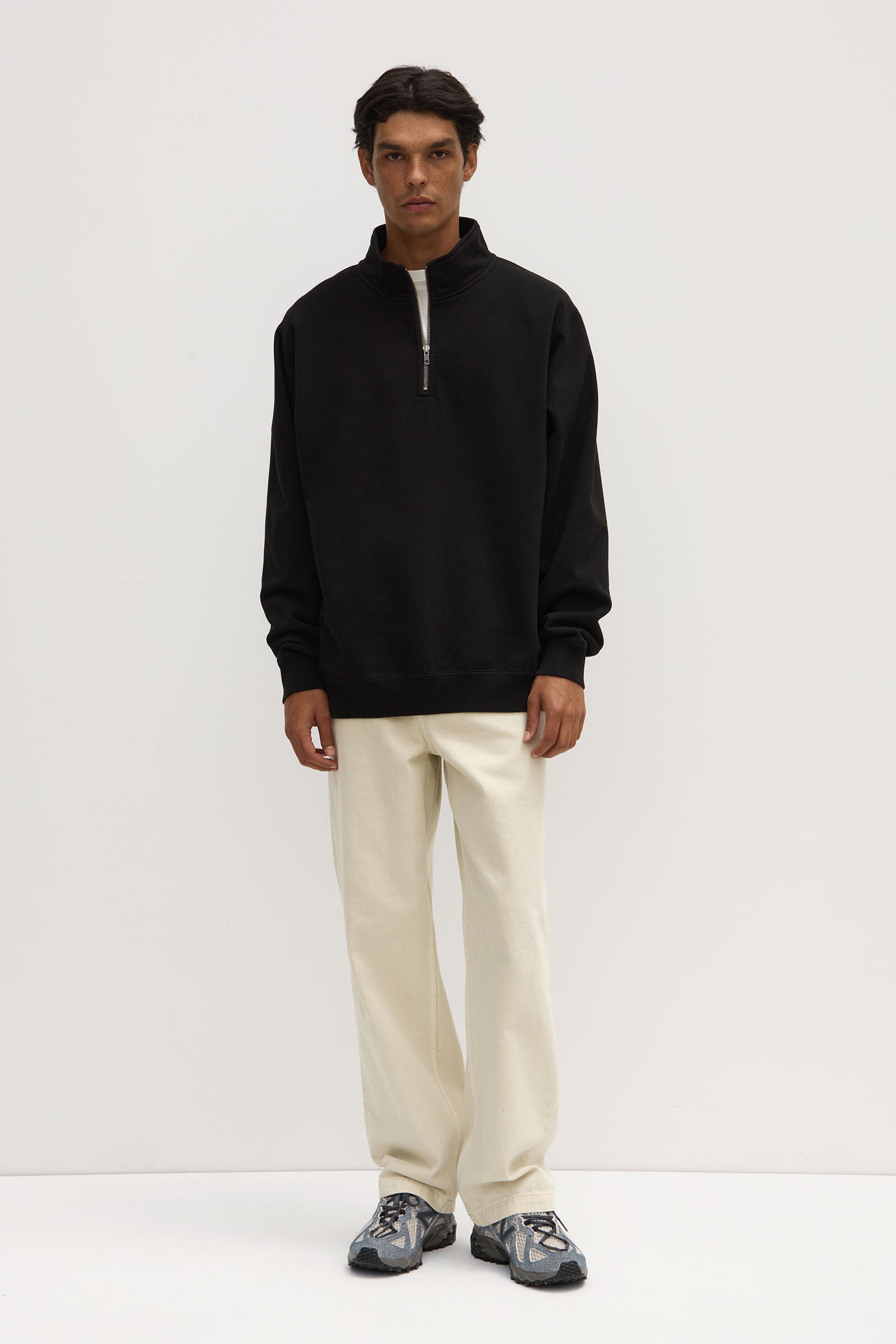 Men's Weekender Funnel Neck Fleece Jacket - Soft Warm Winter Pullover for Outdoor Activities & Casual Wear