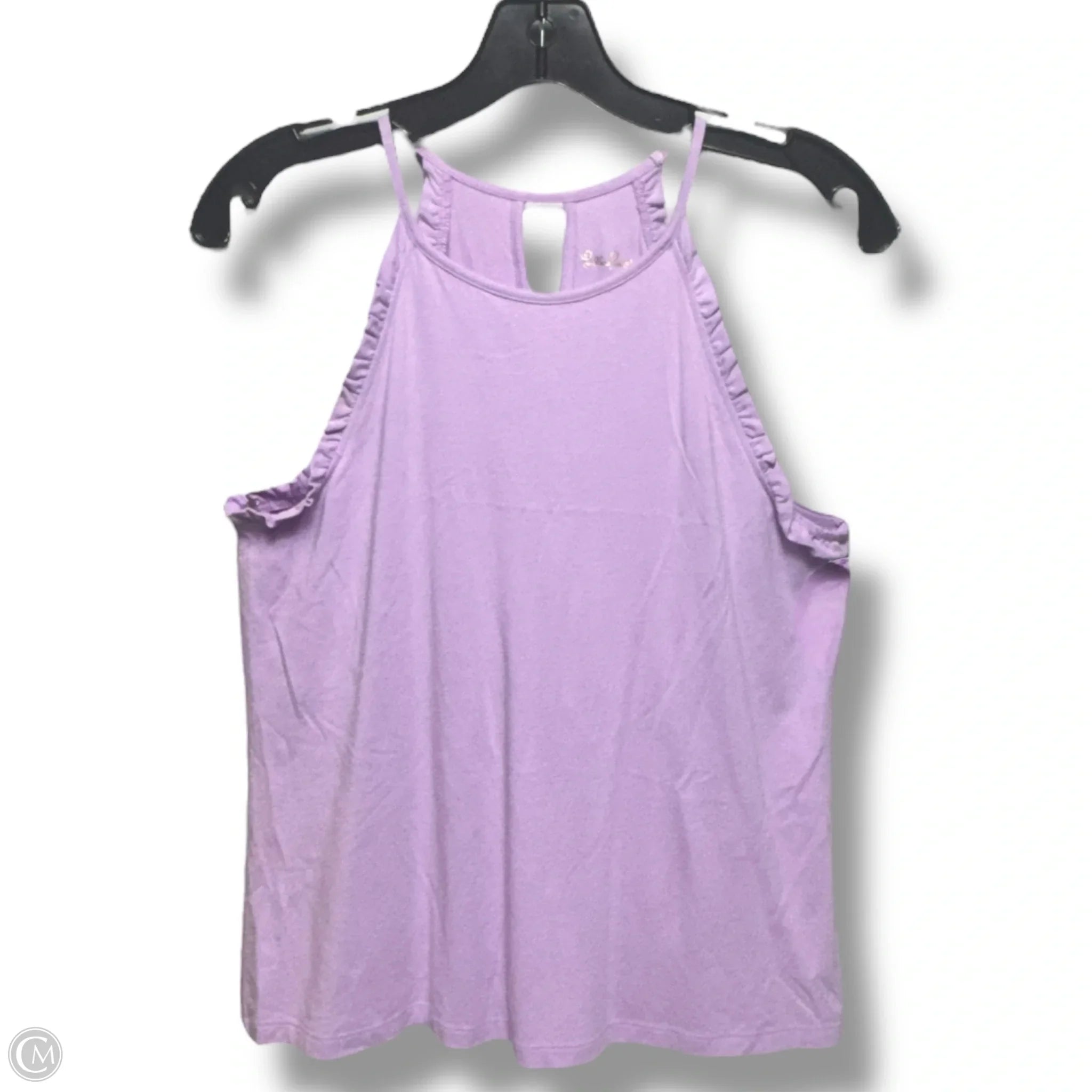 Lilly Pulitzer Alek Halter Top - Women's Designer Purple Blouse, Size S | Perfect for Summer Outfits, Beach Vacations & Casual Wear