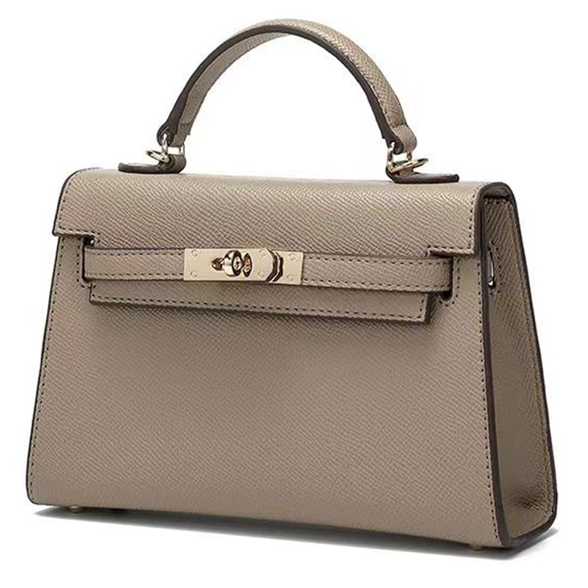 Luxury Mini Top Handle Bag for Women - Designer Leather Tote & Satchel Purse | Perfect for Work, Travel & Evening Events