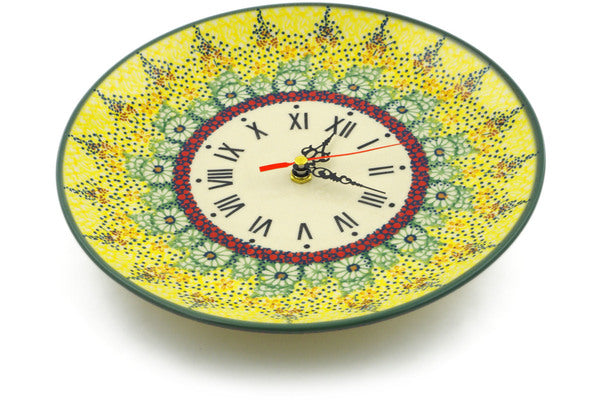 10 Inch Wall Clock - Sunshine Grotto Design for Home, Office & Kitchen Decor | Silent Non-Ticking Quartz Movement