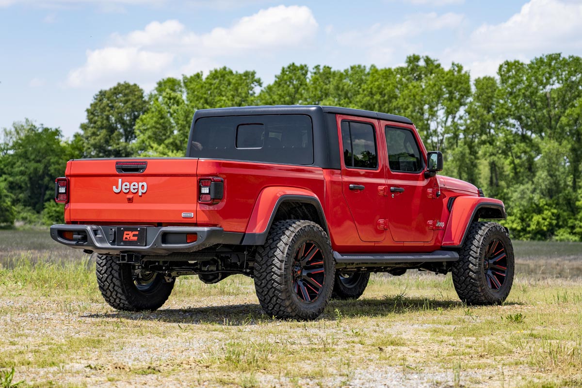 2.5 Inch Leveling Kit for Jeep Gladiator JT 4WD (2020-2023) - Heavy Duty Suspension Lift Spacers - Improve Off-Road Performance & Level Your Truck - Perfect for Trail Riding, Overlanding & Truck Customization