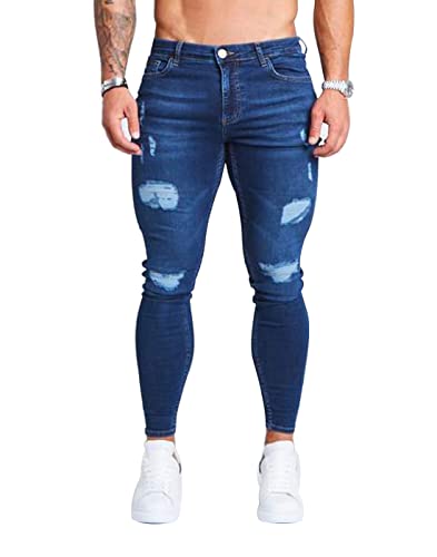 Dark Blue Ripped 2