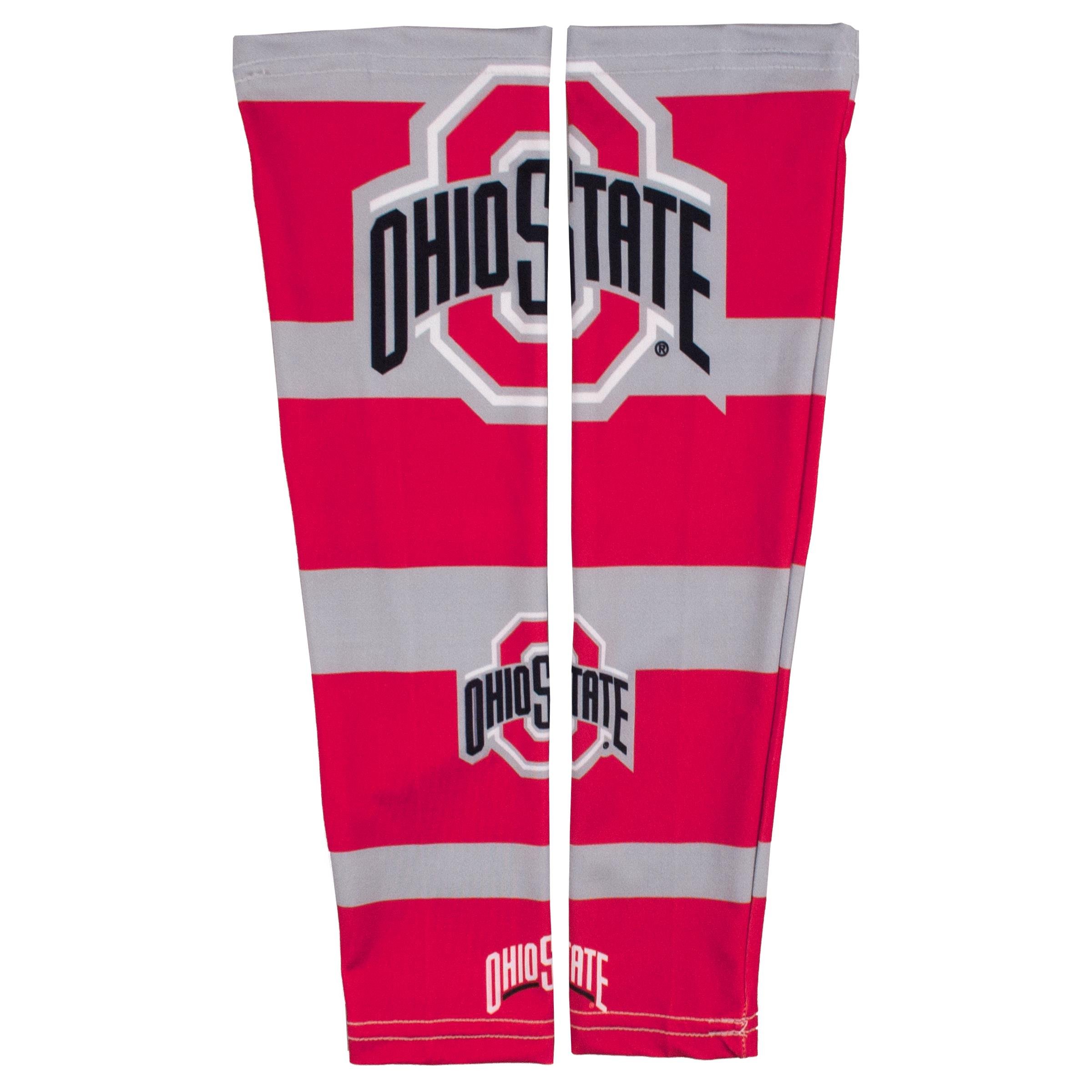 Littlearth NCAA Unisex Game Day Strong Arms Tattoo Sleeves (Set of 2) - Sports Fan Costume Accessories for Football, Basketball, Baseball Games & Halloween Cosplay