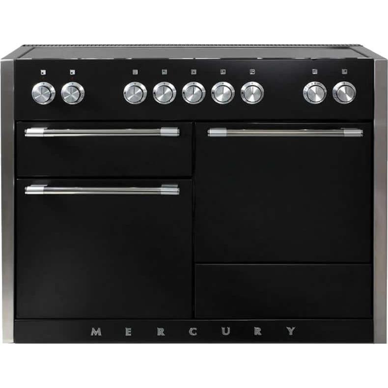 AGA 48-Inch Mercury Induction Range with True European Convection - Professional Stainless Steel Cooktop for Home Chefs | Perfect for Modern Kitchens & Gourmet Cooking