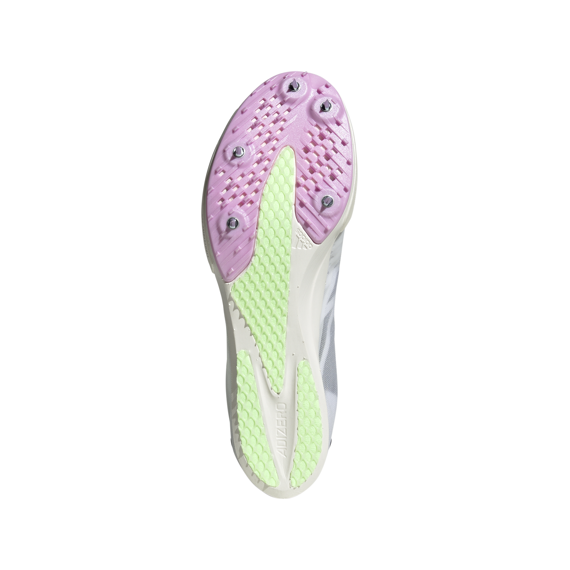 Adizero Ambition Unisex Running Shoes - Cloud White/Core Black/Green Spark | Lightweight Athletic Sneakers for Men & Women | Perfect for Jogging, Gym Workouts & Daily Wear