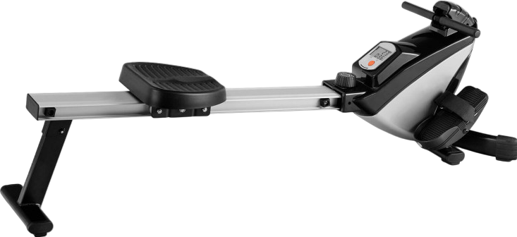 Costway Magnetic Rowing Machine for Home Gym - Adjustable Resistance, Foldable Design for Easy Storage | Perfect for Full-Body Workout & Cardio Training in Small Spaces