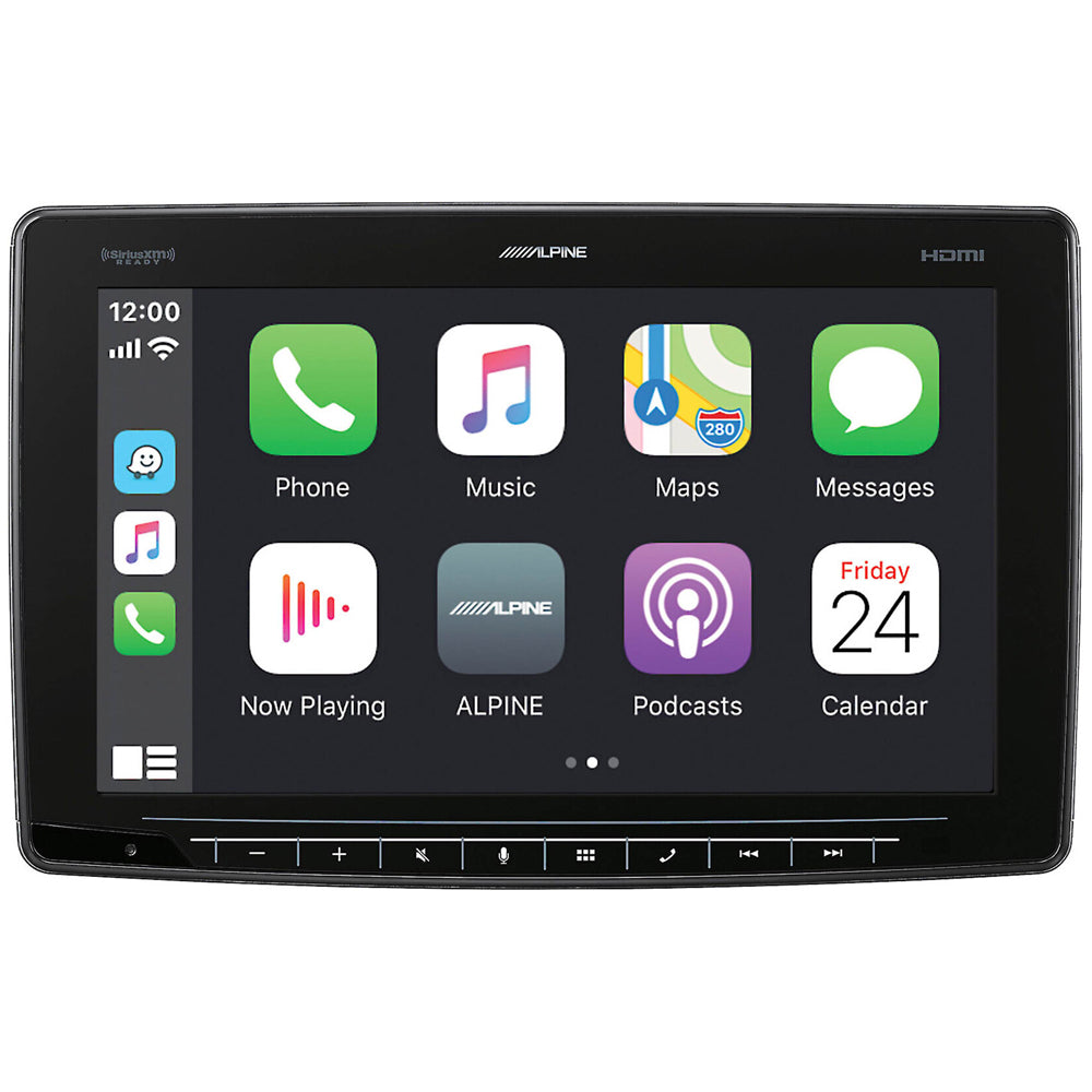 Alpine ILX-F411 Halo11 11-Inch Floating Touchscreen Car Multimedia Receiver - Wireless Apple CarPlay & Android Auto, HD Display, Bluetooth - Perfect for Tesla, Toyota, Lexus & More