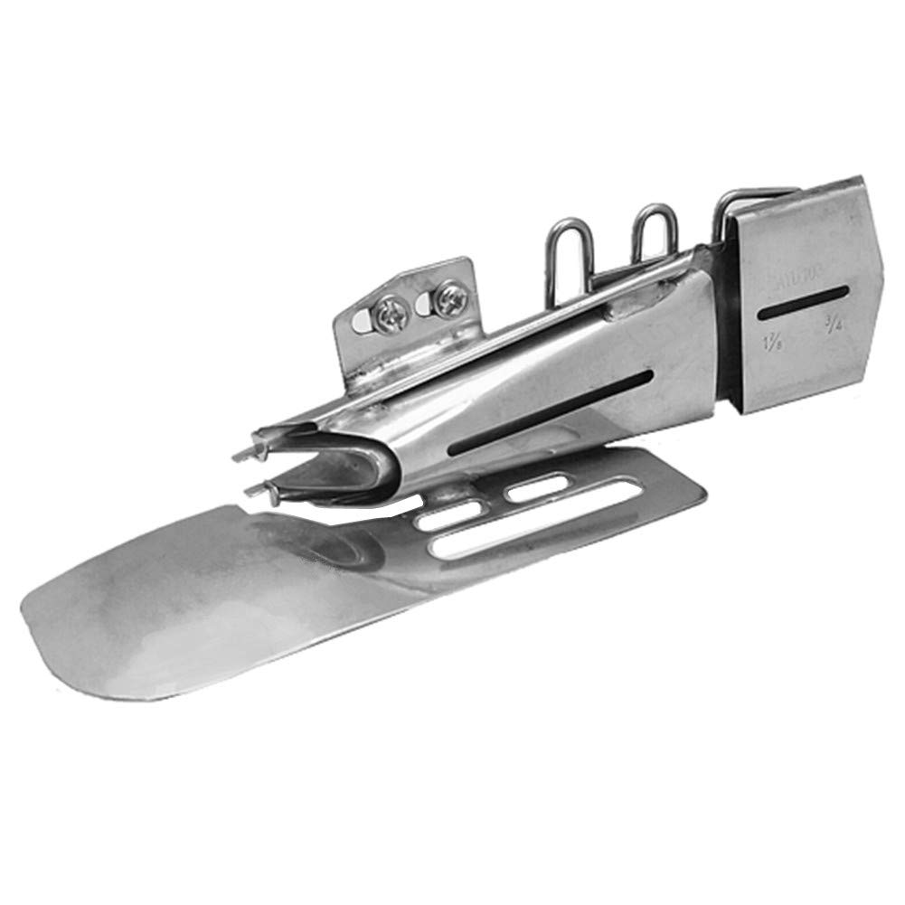 YEQIN Flat Seamer Binder Folder Binding Attachment Tape Binder for Industrial Sewing Machine (1-7/8