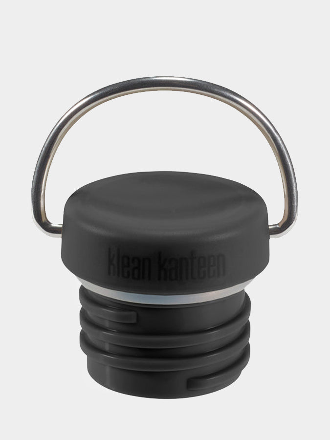 Klean Kanteen Loop Cap With Bale - Stainless Steel Water Bottle Lid for Outdoor, Hiking, and Travel - Eco-Friendly & Leak-Proof