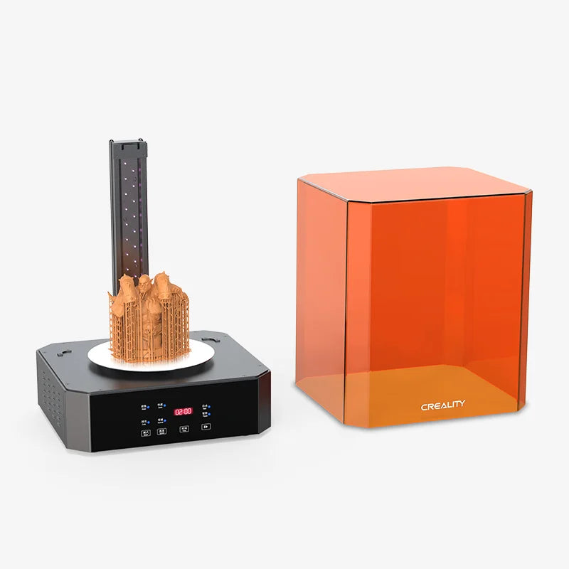 Creality UW-02 UV Resin Washing and Curing Machine for 3D Prints - Perfect for SLA/DLP Resin Model Cleaning and Curing