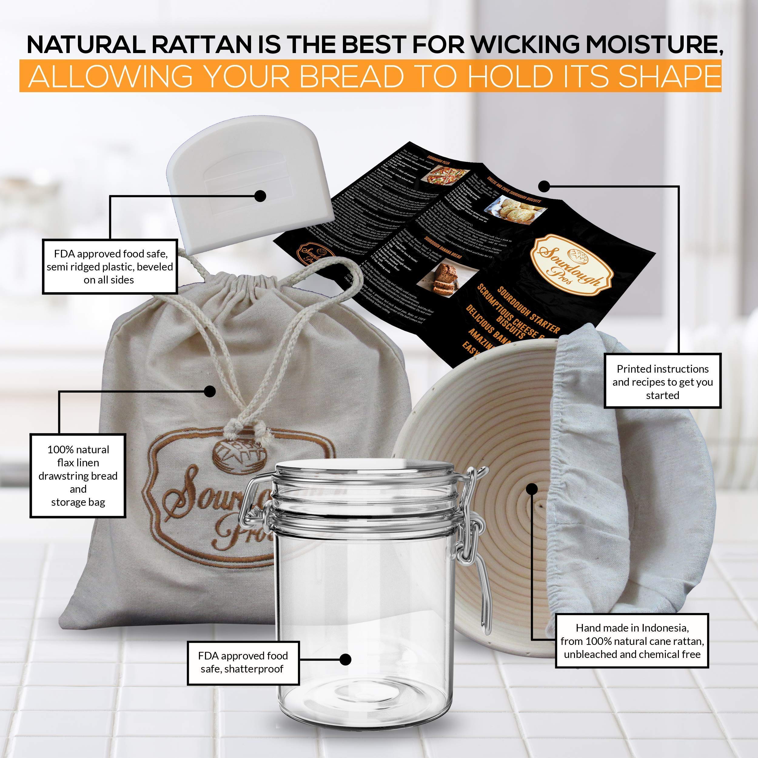 Organic Sourdough Starter Kit - 9