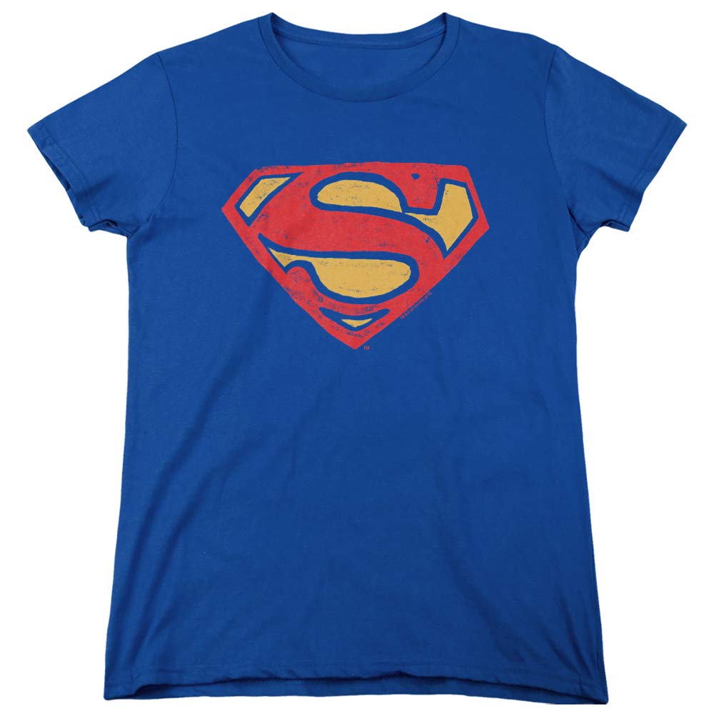 Superman Super Rough Women's T-Shirt - Graphic Tee for Women - Cool Superhero Casual Shirt - Perfect for Cosplay, Comic Con, and Everyday Wear
