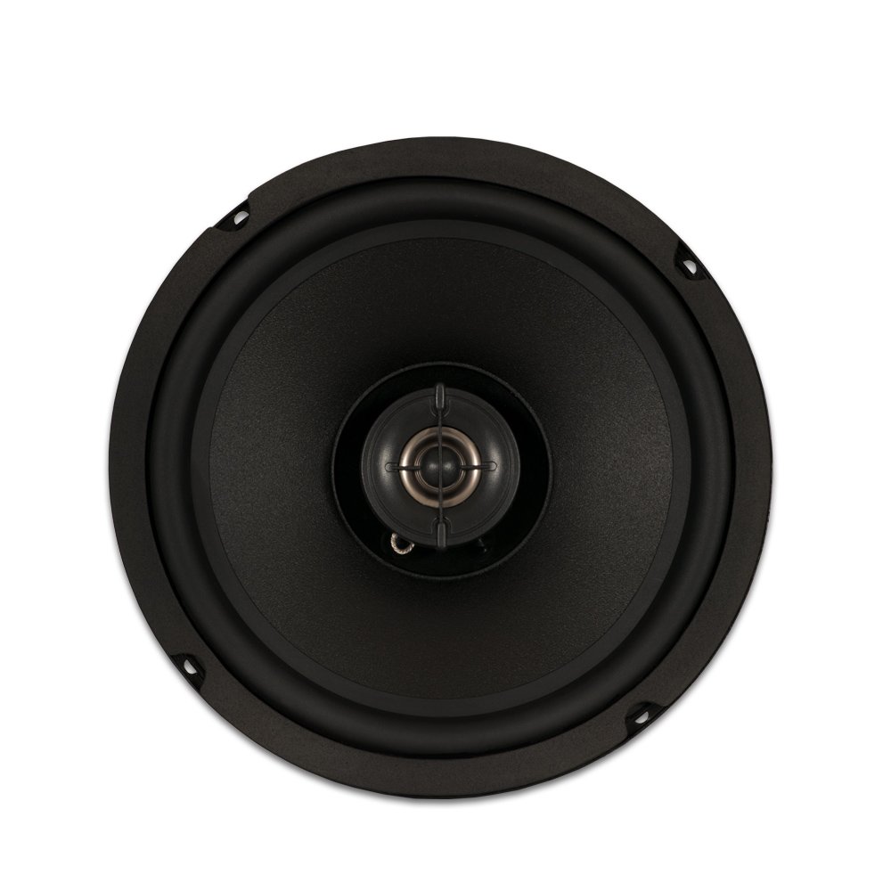 Goldwood Sound GW-8004/8 8-Inch 2-Way Woofer with Tweeter, 50W 8 Ohm Speaker for Home Audio & Car Stereo - Black (Perfect for DIY Speaker Projects & Audio Upgrades)
