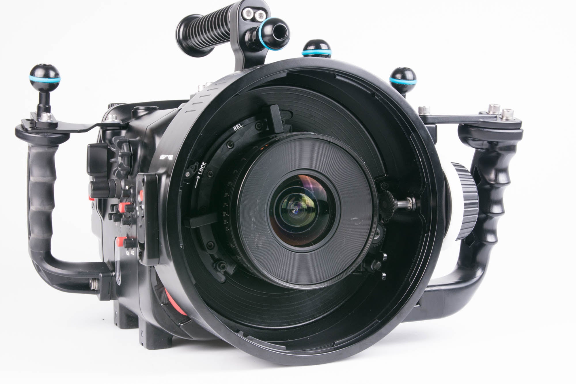 N120 to N200 Port Adapter for Cinema Lenses - Compatible with N120 Cinema & DSLR Housings | Perfect for Underwater Photography & Videography