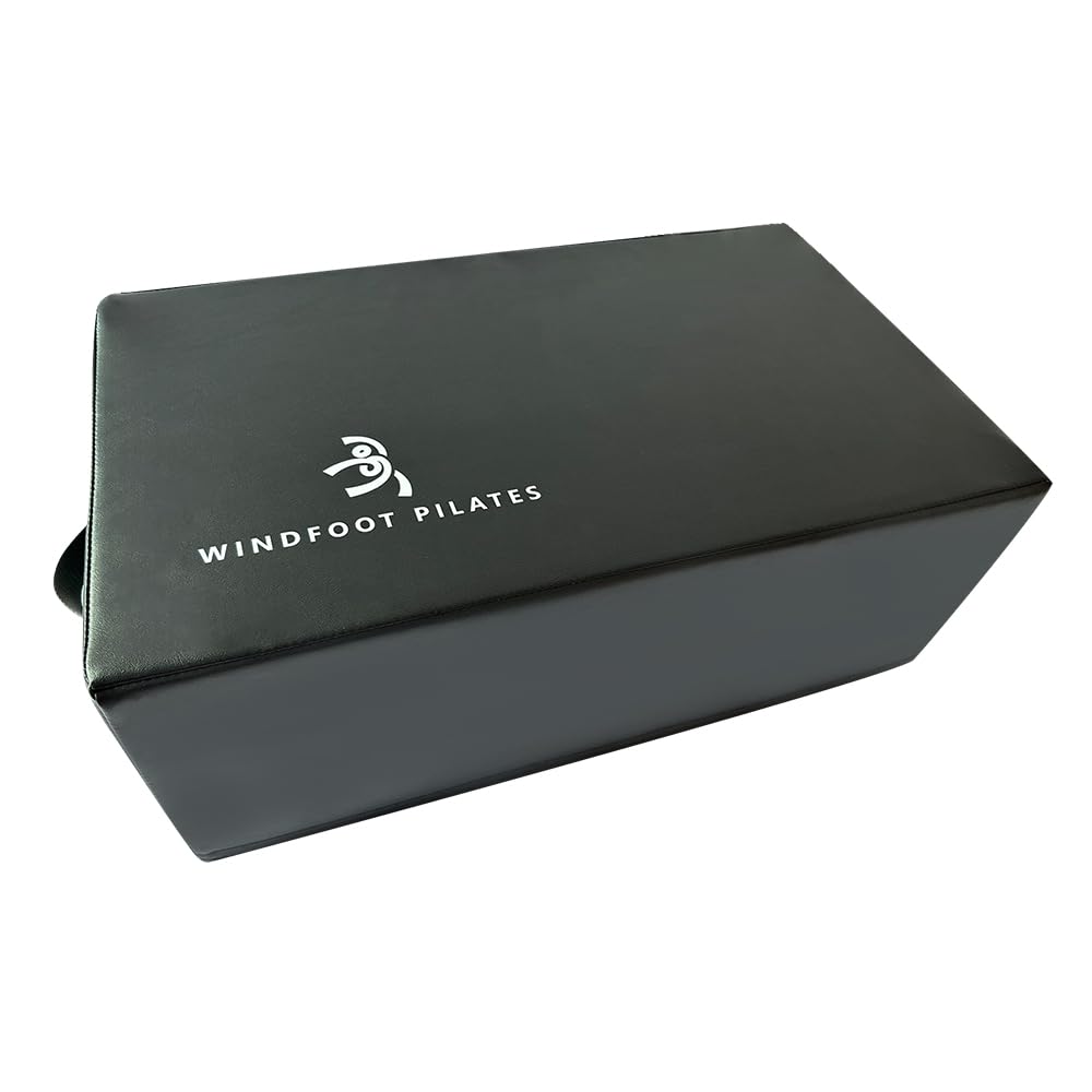 Premium Pilates Reformer Box - High-Density Foam Sitting Box for Pilates Equipment, Stretching & Balance Training Accessories | Perfect for Home Gym, Studio Workouts & Rehabilitation Exercises