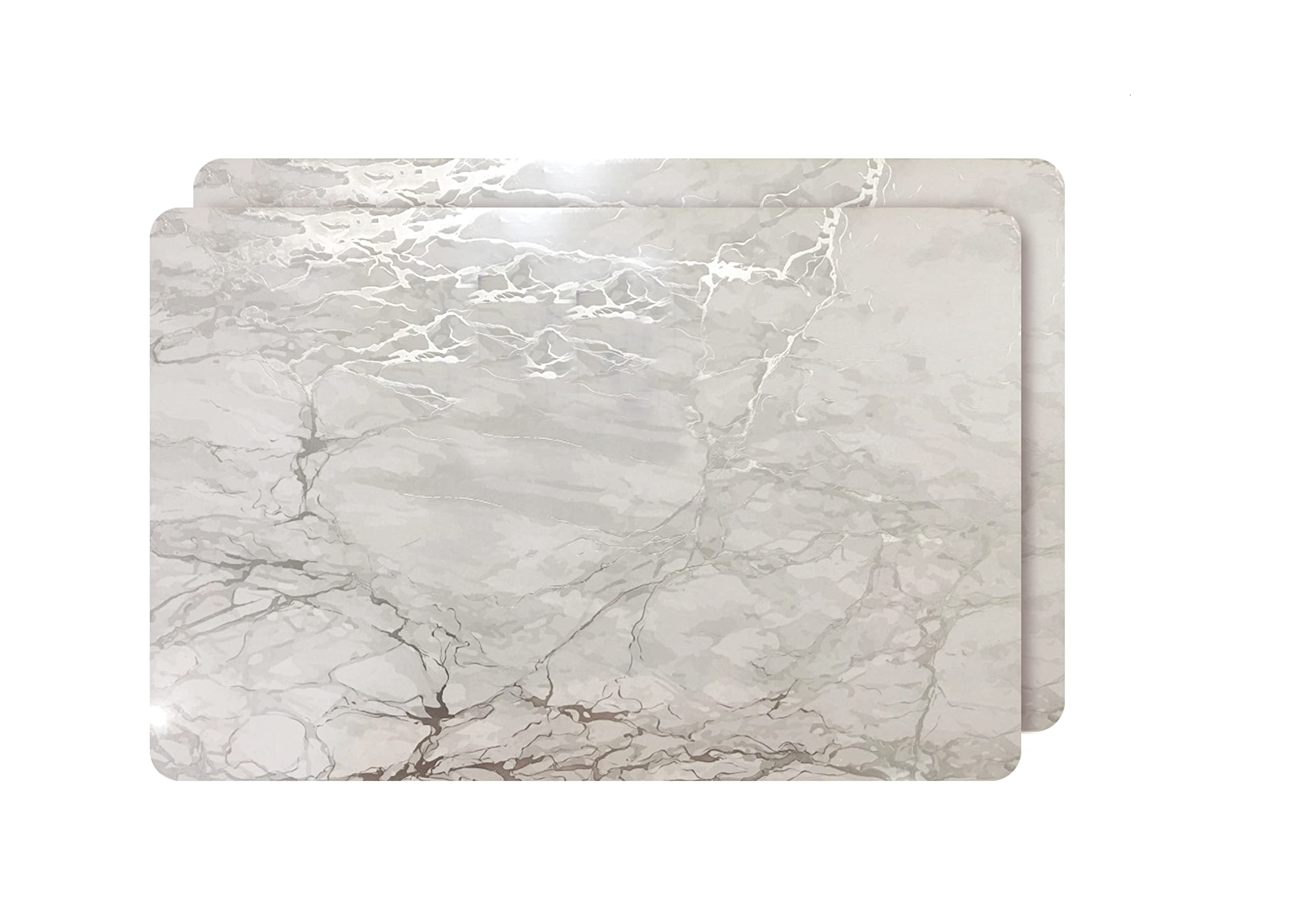 Elegant Marble Cork Placemats Set of 2 - 12