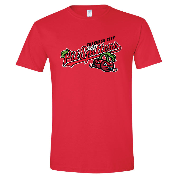 Primary Logo Red T-Shirt for Men & Women - Soft Cotton Casual Tee for Everyday Wear, Street Style & Graphic Apparel Lovers