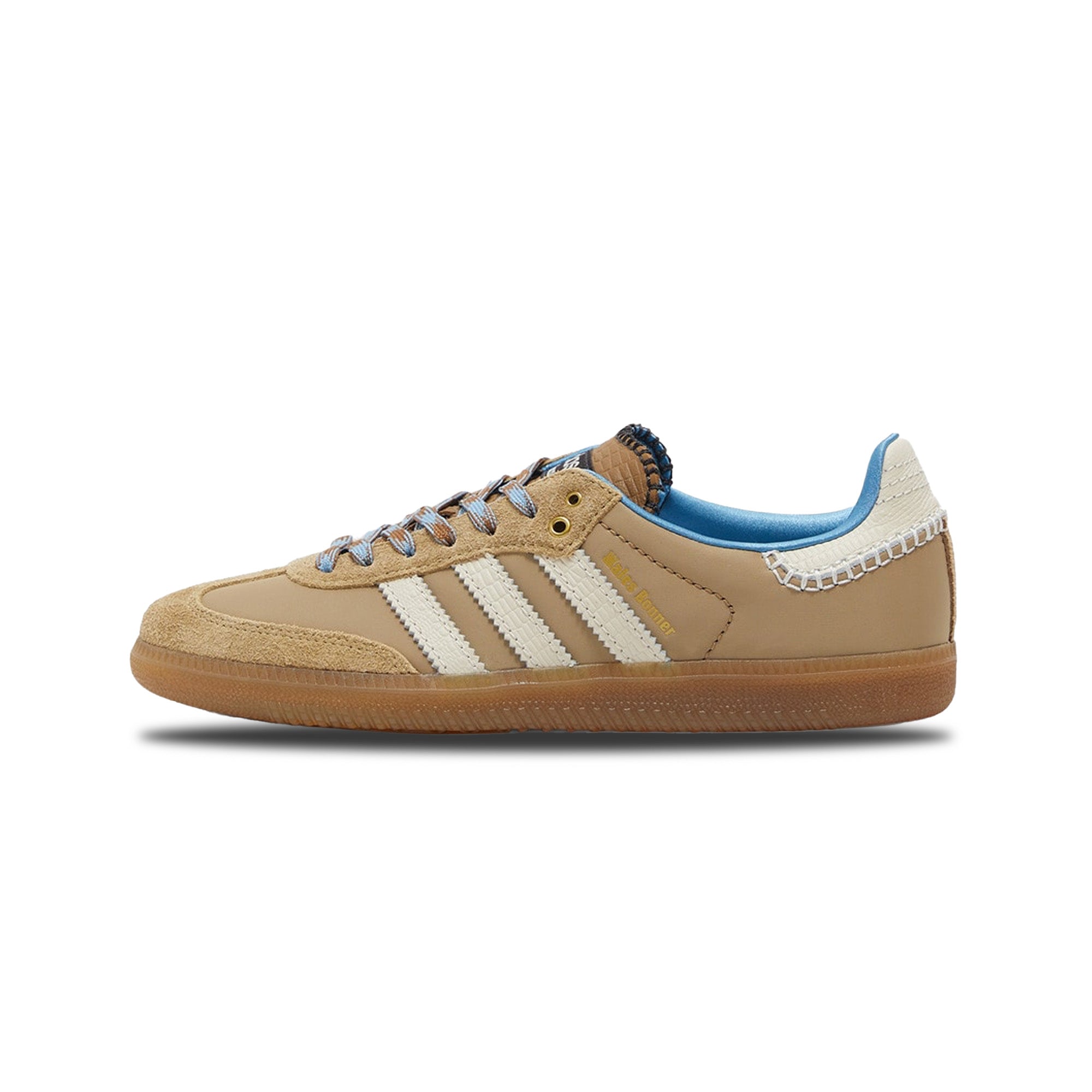 Adidas Samba Nylon Wales Bonner Sneakers - Desert White (2024) | Classic Unisex Athletic Shoes for Running, Gym & Casual Wear