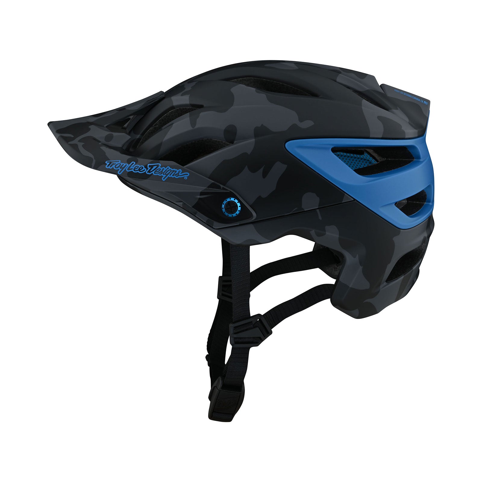 A3 Tactical Helmet with Uno Camo Blue Design - Lightweight & Durable for Airsoft, Paintball, and Outdoor Adventures