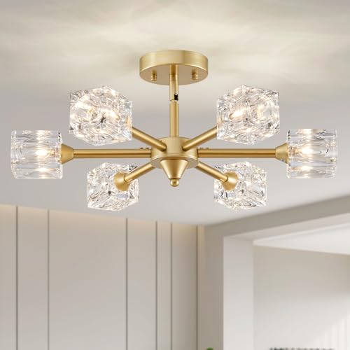 Large-Round-6 Light-Gold