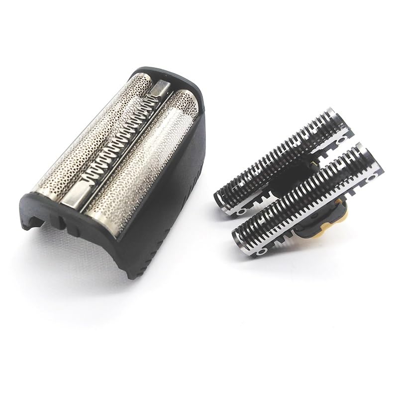 30B Foil Screen Blade Replacement for Braun 3 Series SmartControl 4000 Syncro Pro & 7000 TriControl Series (5495, 7505, 7520, 7650) - Compatible Shaver Heads for Smooth Shaving at Home or Travel