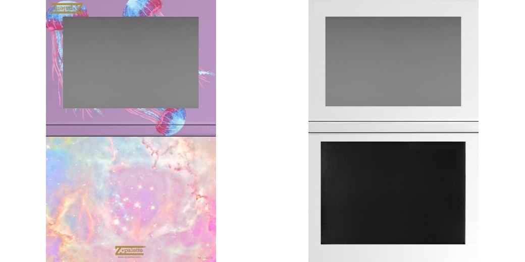 Custom Extra Large Z Palette - Magnetic Makeup Palette for Eyeshadows & Blush - Perfect for Professional Artists & Travel Makeup Organizer