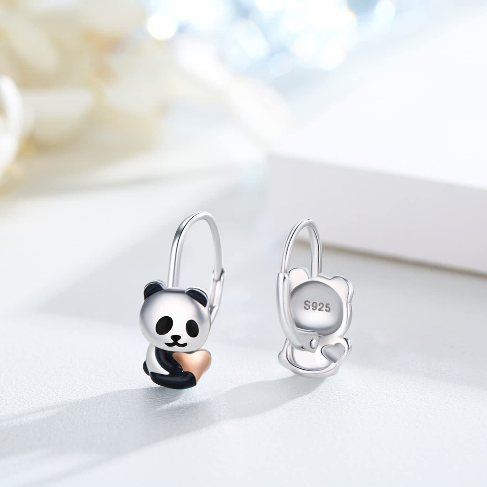 Sterling Silver Paw Print Huggie Hoop Earrings for Women - Small Dog & Cat Pet Earrings, Cute Cartilage Hoops, Perfect Jewelry Gifts for Teen Girls (Ideal for Pet Lovers, Casual Wear & Everyday Accessories)