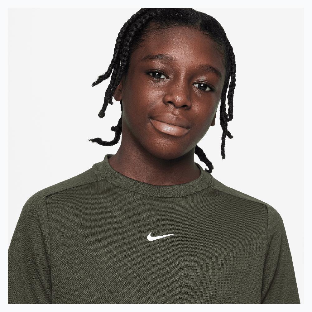 Boys' Dri-FIT Multi+ Training Top - Moisture-Wicking Performance Shirt for Youth Sports & Gym Workouts