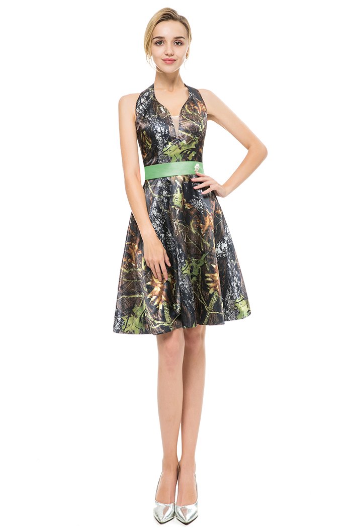 Women's Summer Camouflage Dress - Stylish Camo Dress & Skirt for Casual, Wedding & Prom | Perfect for Outdoor Events, Parties & Special Occasions
